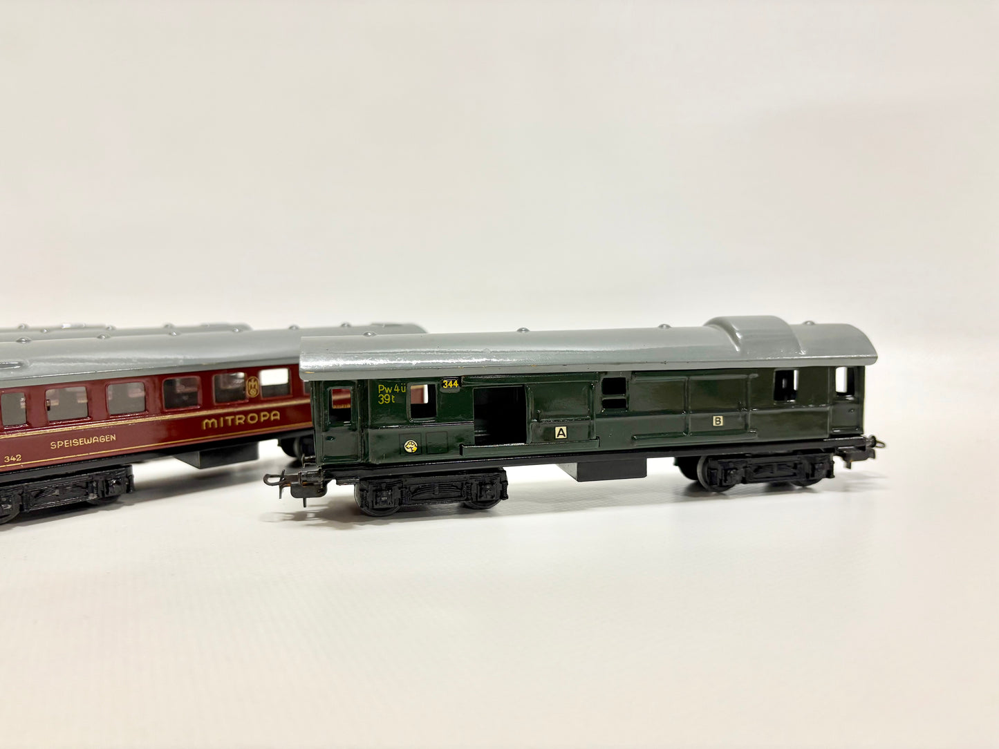 Märklin 344 Personenwagen 4x 800er 1950er Jahre AC H0