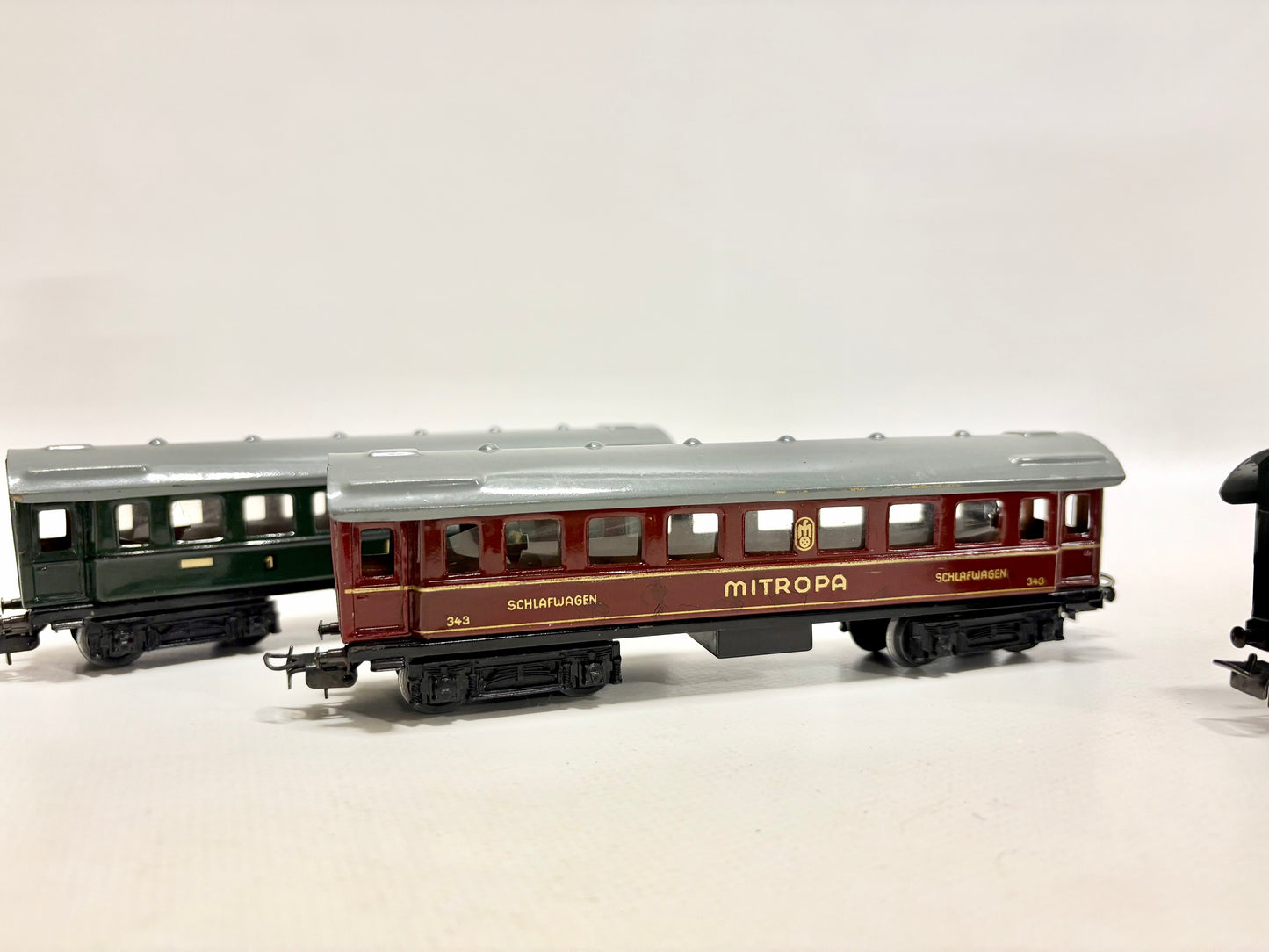 Märklin 344 Personenwagen 4x 800er 1950er Jahre AC H0
