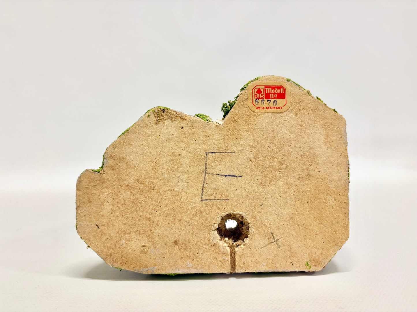 Rudolf Spitaler RS 6670 Diorama Haus mit Brücke 1950er Jahre H0