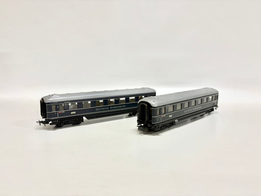 Märklin 346/6 2x Personenwagen Deutsche Bundesbahn 1950er Jahre DB AC H0