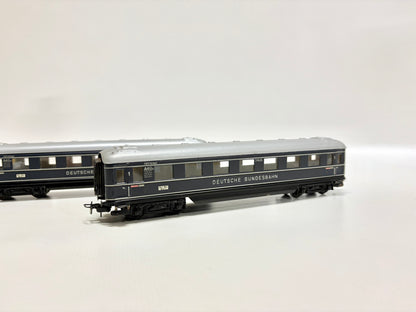 Märklin 346/6 2x Personenwagen Deutsche Bundesbahn 1950er Jahre DB AC H0