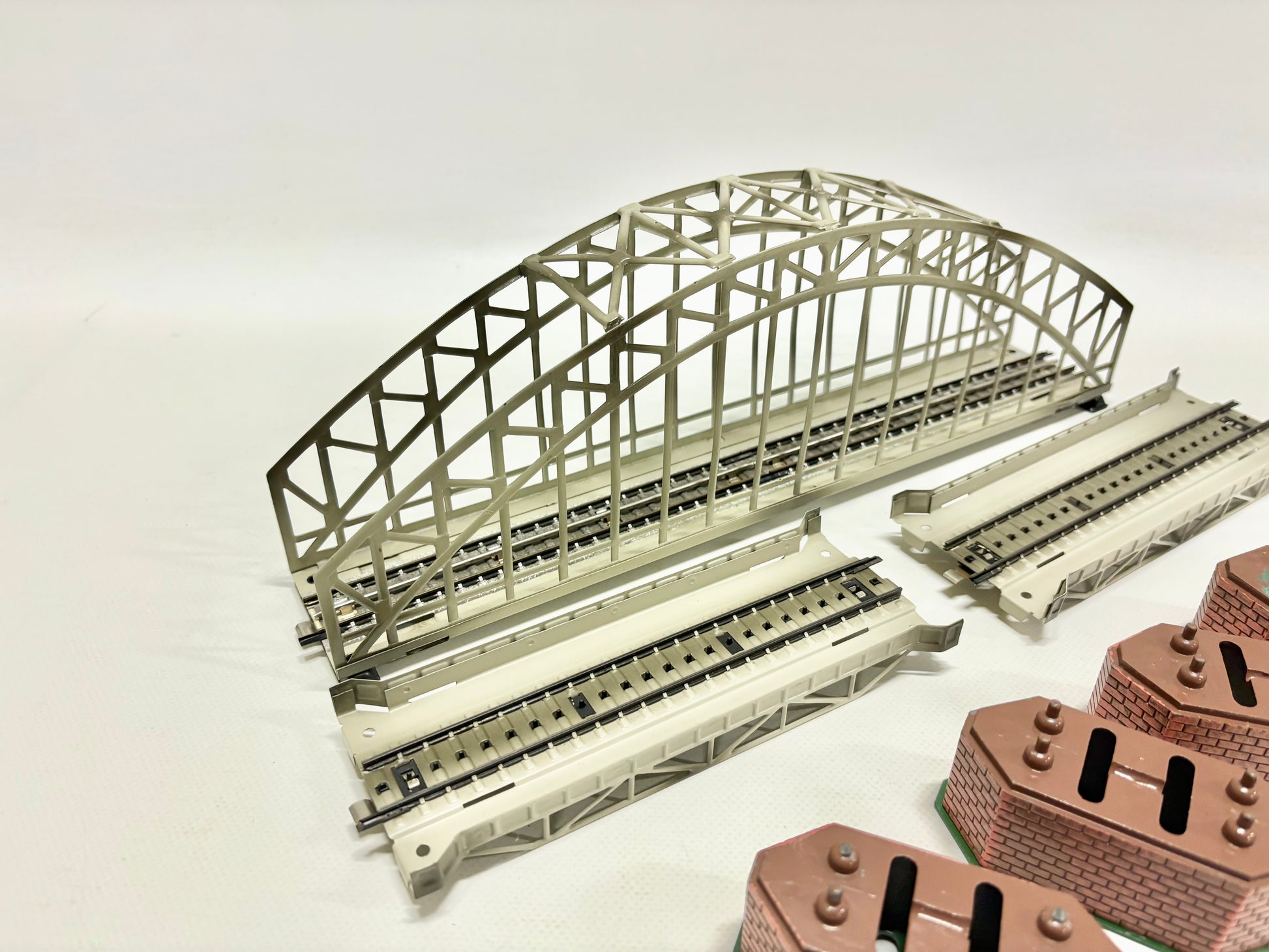 Märklin Brücke mit Guss-Pfeilern 467P/3 & 467P/30 00 1950er Jahre ...