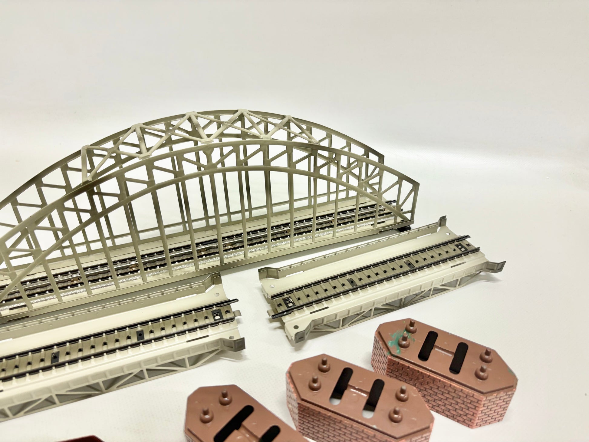Märklin Brücke mit Guss-Pfeilern 467P/3 & 467P/30 00 1950er Jahre ...