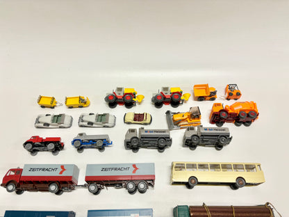 Wiking H0 Fahrzeuge LKW + PKW 25 Stk.