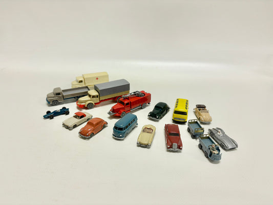 Wiking Konvolut 1950er 60er Jahre Fahrzeuge LKW + PKW H0