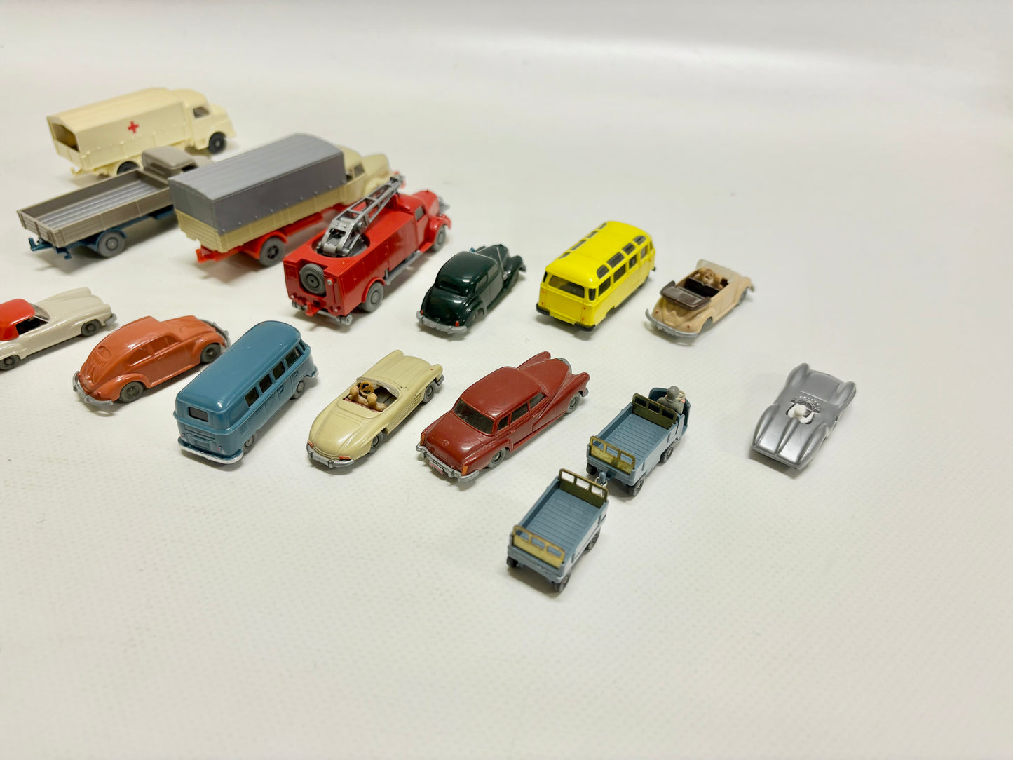 Wiking Konvolut 1950er 60er Jahre Fahrzeuge LKW + PKW H0