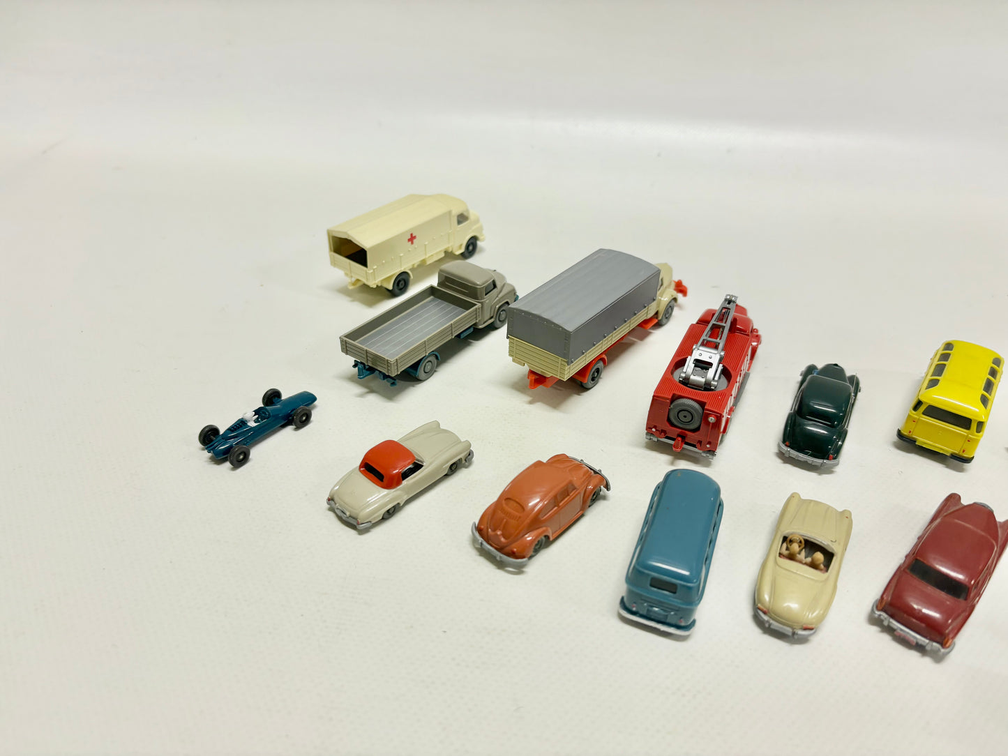 Wiking Konvolut 1950er 60er Jahre Fahrzeuge LKW + PKW H0