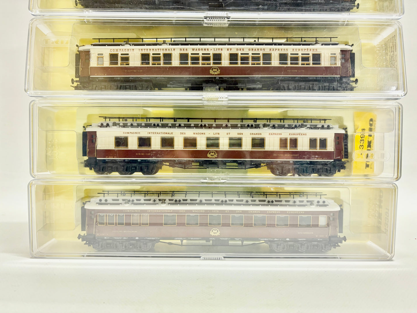 Trix 43391 43390 43393 43392 43394 Personenwagen Orient-Express CIWL H0