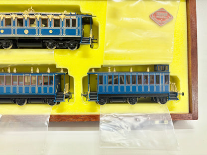 Brawa 0815 Messing Wagen-Set Hofzug der K.Bay.Sts. H0