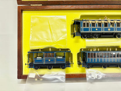 Brawa 0815 Messing Wagen-Set Hofzug der K.Bay.Sts. H0