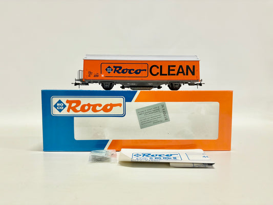 Roco 46400 Schienenreinigungswagen Güterwagen SBB H0