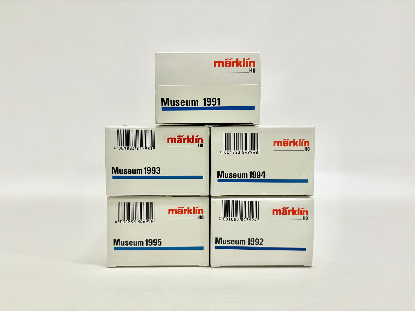 Märklin Museumswagen 1991 1992 1993 1994 1995 Konvolut Güterwagen AC H0