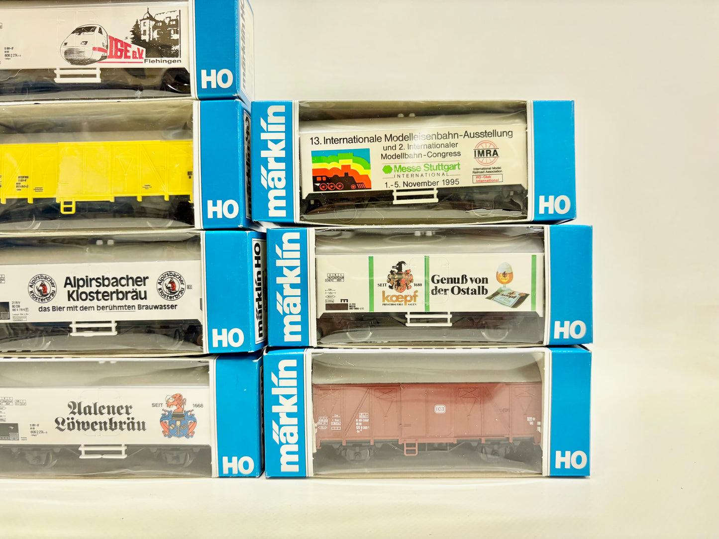 Märklin 10x Güterwagen Werbewagen Kühlwagen Konvolut DB AC H0