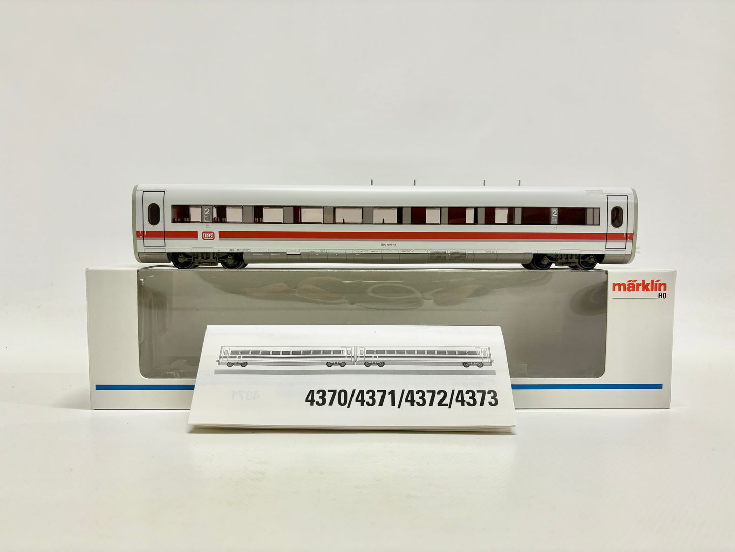Märklin 4372 ICE-Schnellzugwagen DB AC H0