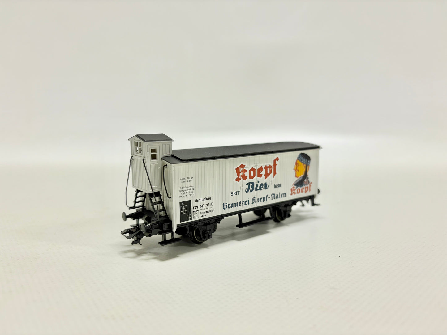 Märklin SoMo Gedeckter Güterwagen "Brauerei Koepf Aalen" AC H0