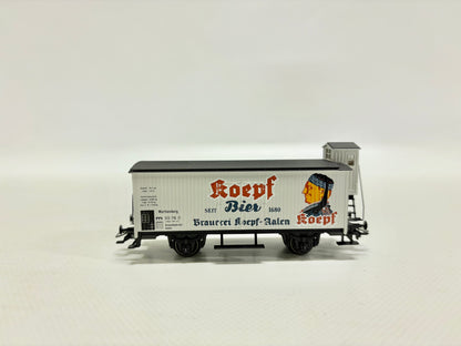 Märklin SoMo Gedeckter Güterwagen "Brauerei Koepf Aalen" AC H0