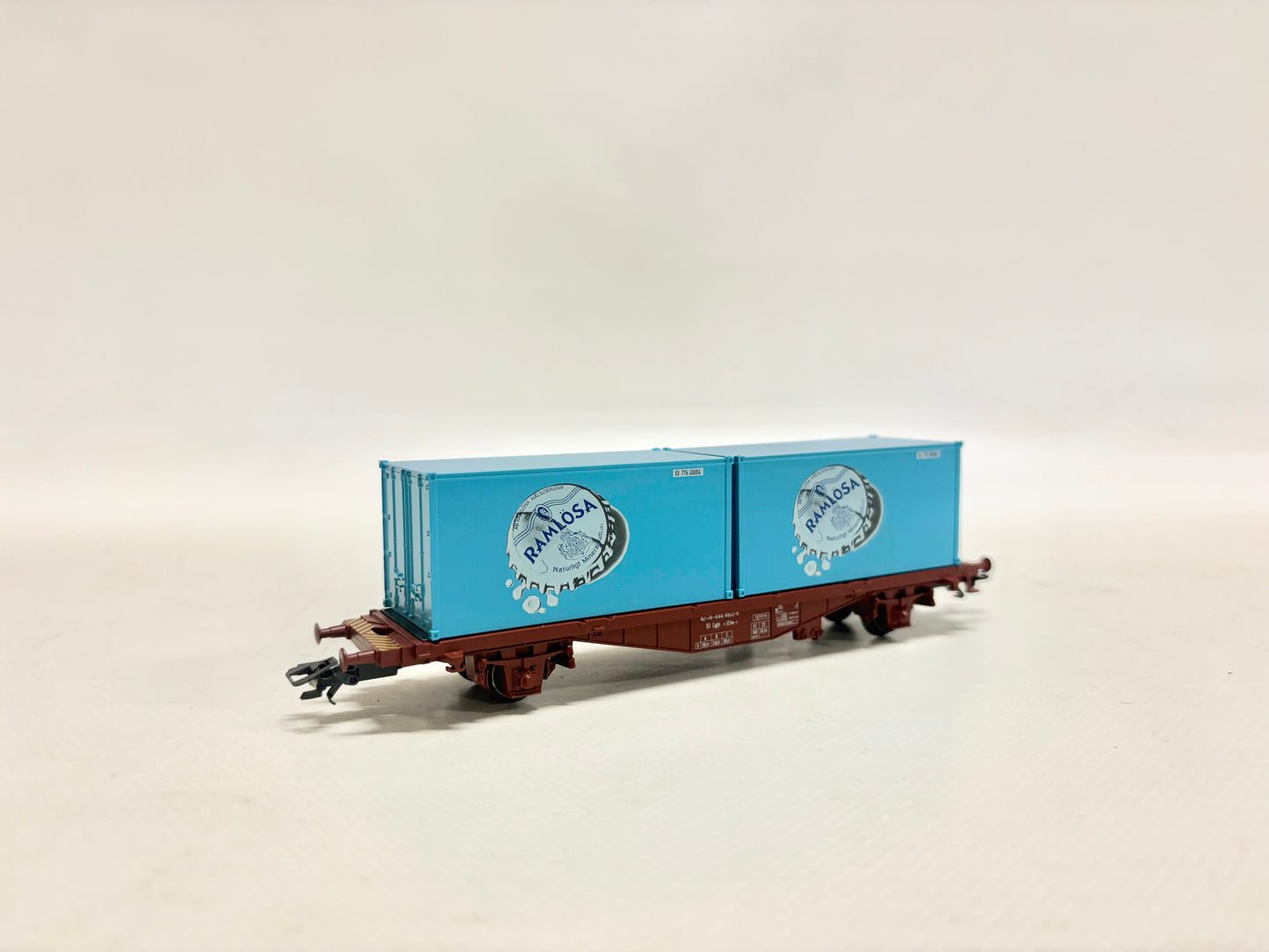 Märklin
 4659
 Containerwagen Ramlösa
 H0
 AC
