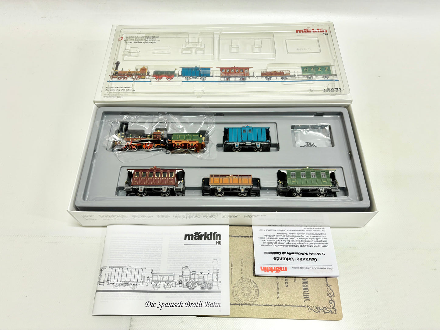 Märklin 28471 Digital Zugpackung Spanisch-Brötli-Bahn SBB AC H0