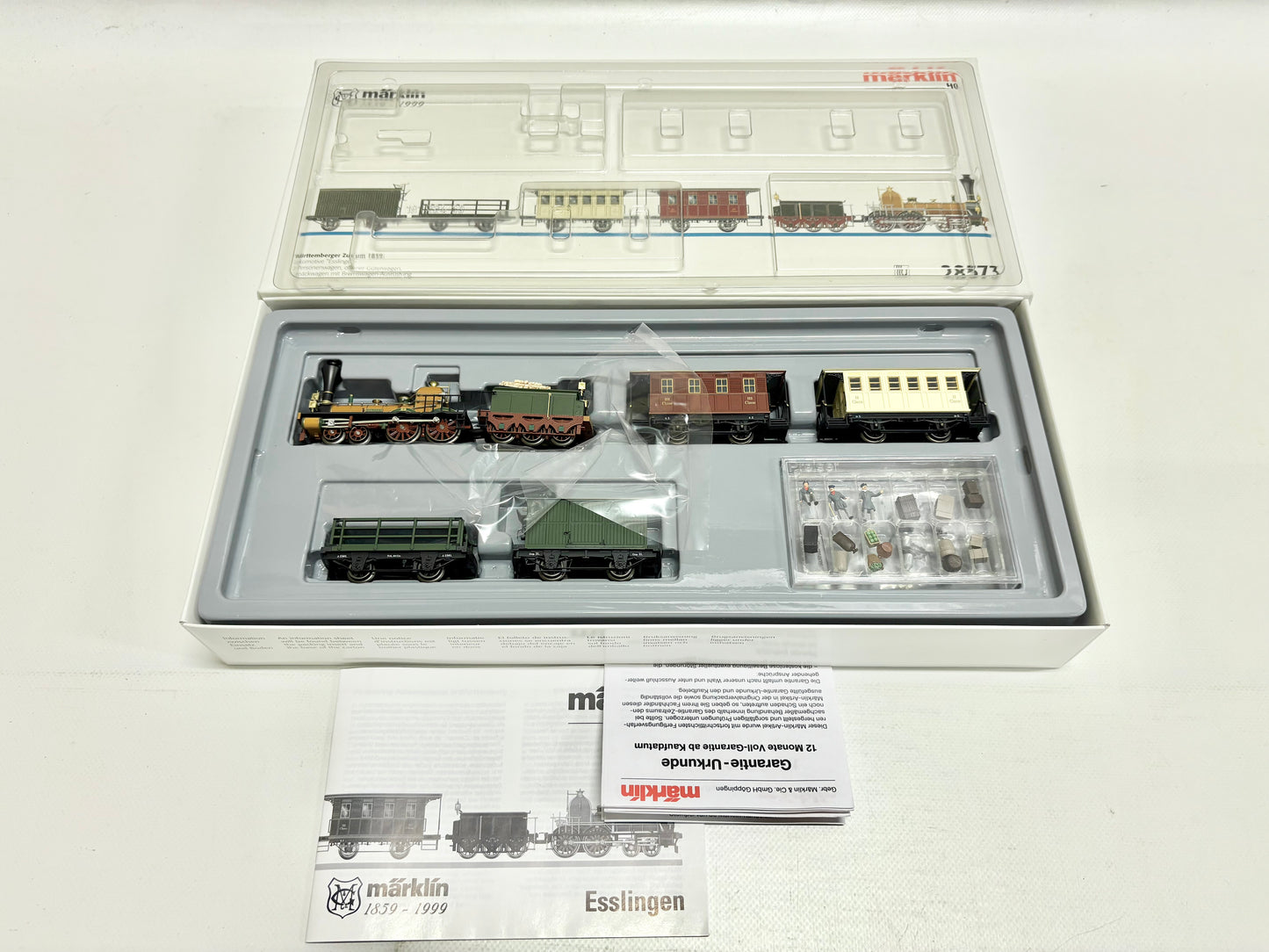 Märklin 28573 Digital Zugpackung Historischer Personenzug Esslingen Württemberg AC H0
