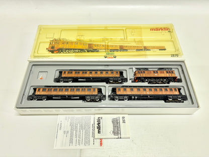 Märklin 2870 Zugpackung Schwedischer Personenzug Holzzug SJ AC H0
