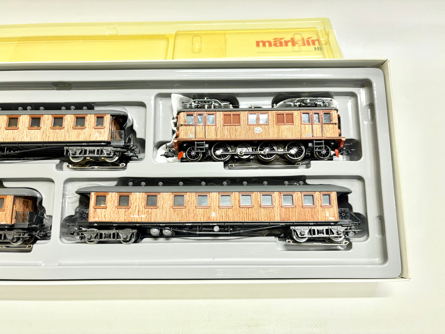 Märklin 2870 Zugpackung Schwedischer Personenzug Holzzug SJ AC H0