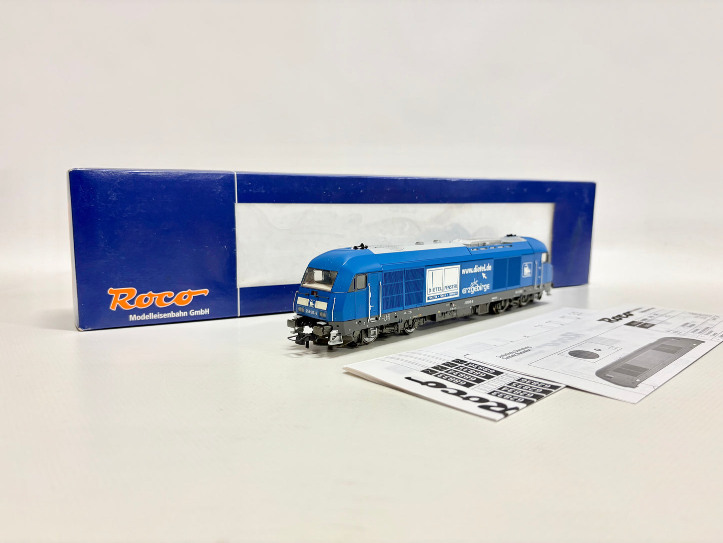 Roco 62834 DSS Diesellok Br 253 015-8 Regentalbahn DC H0
