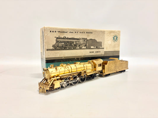 Akane Model Trains Dampflok 4-6-2 Pacific USA DC H0 Brass
