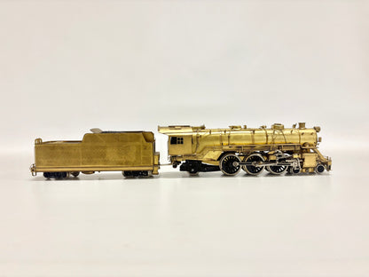 Akane Model Trains Dampflok 4-6-2 Pacific USA DC H0 Brass