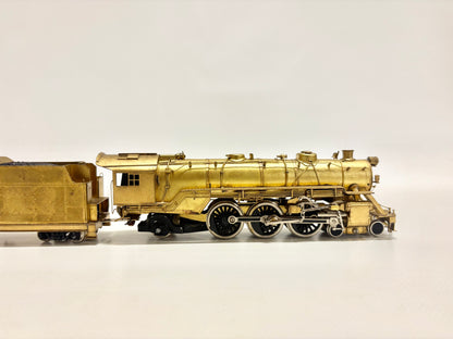 Akane Model Trains Dampflok 4-6-2 Pacific USA DC H0 Brass