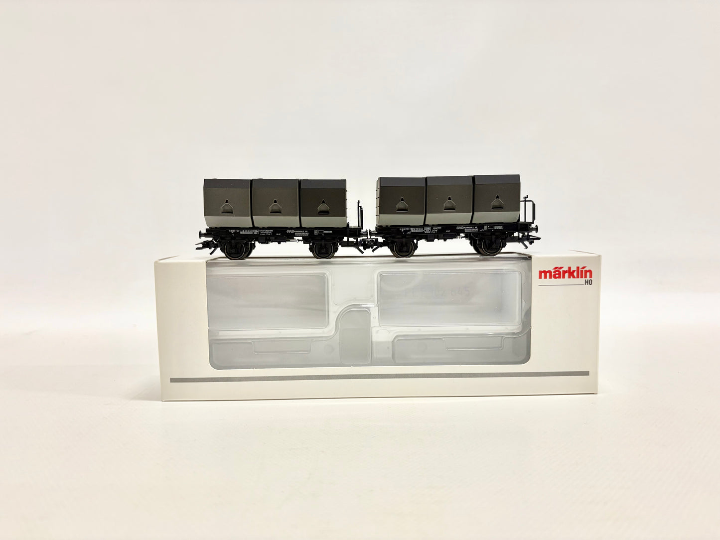 Märklin 48272 Güterwagen Behältertragewagen DB AC H0
