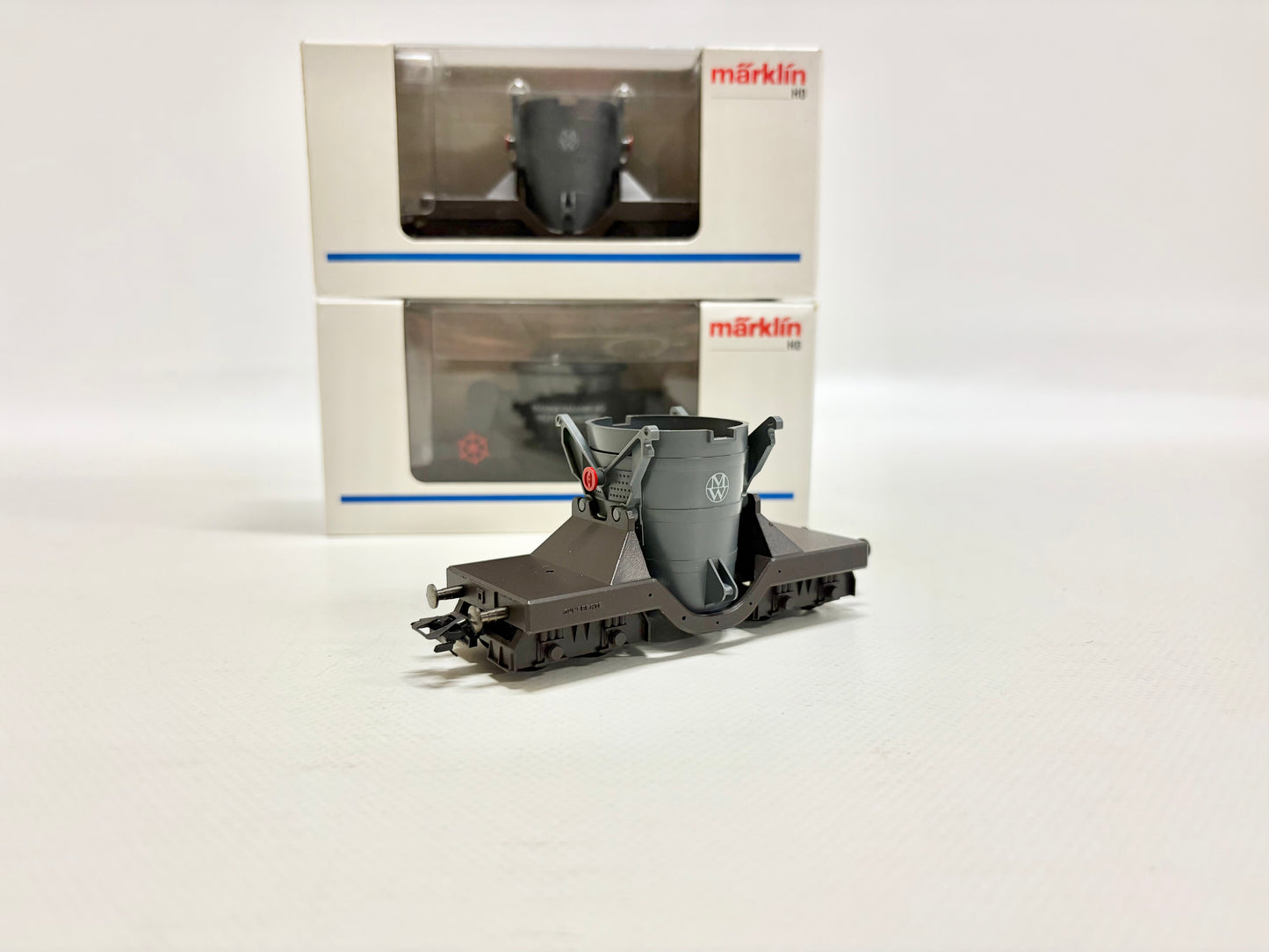 Märklin 4479 4478 Wagen-Set 3x Schlackenwagen DB AC H0