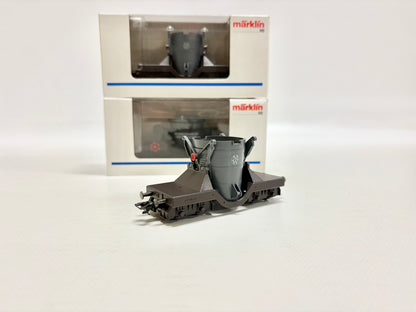 Märklin 4479 4478 Wagen-Set 3x Schlackenwagen DB AC H0
