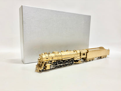 Tenshodo No. 136 Dampflok NYC 4-8-2 "Mohawk" USA DC H0 Brass