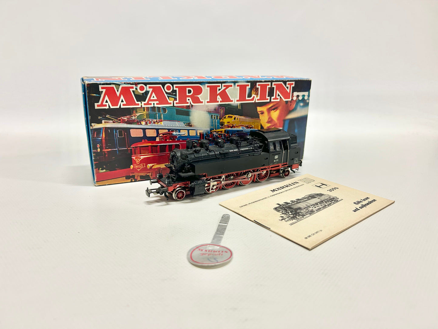 Märklin 3096 Br 86 mit Telex Dampflok H0