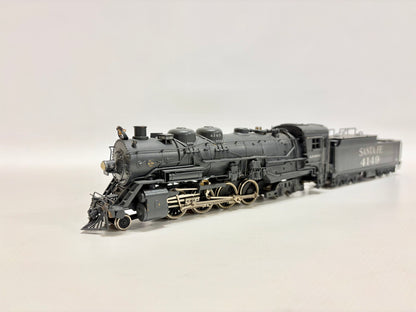 United Scale Models Dampflok 4149 Santa Fe DC H0 Brass