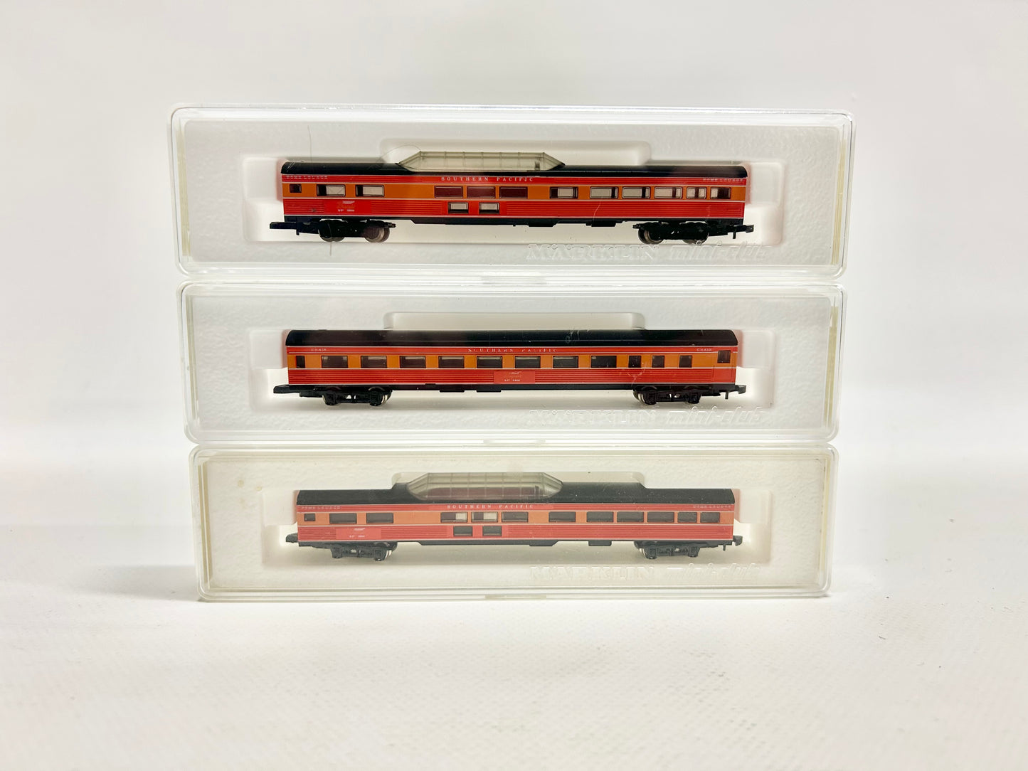 Märklin Mini Club 8787 8784 3x Personenwagen Passenger Coach S.P.C.L Spur Z