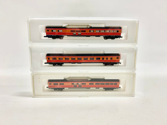 Märklin Mini Club 8787 8784 3x Personenwagen Passenger Coach S.P.C.L Spur Z