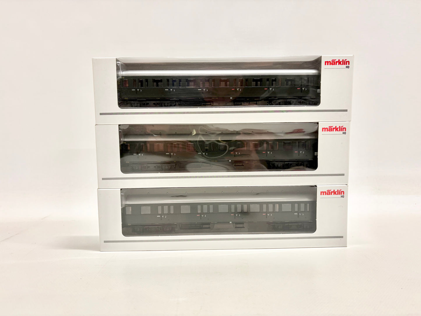 Märklin 43100 43110 43119 Wagen-Set Personenwagen DB AC H0