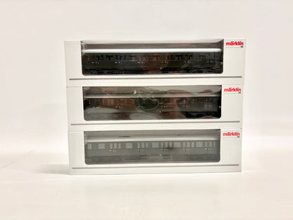 Märklin 43100 43110 43119 Wagen-Set Personenwagen DB AC H0