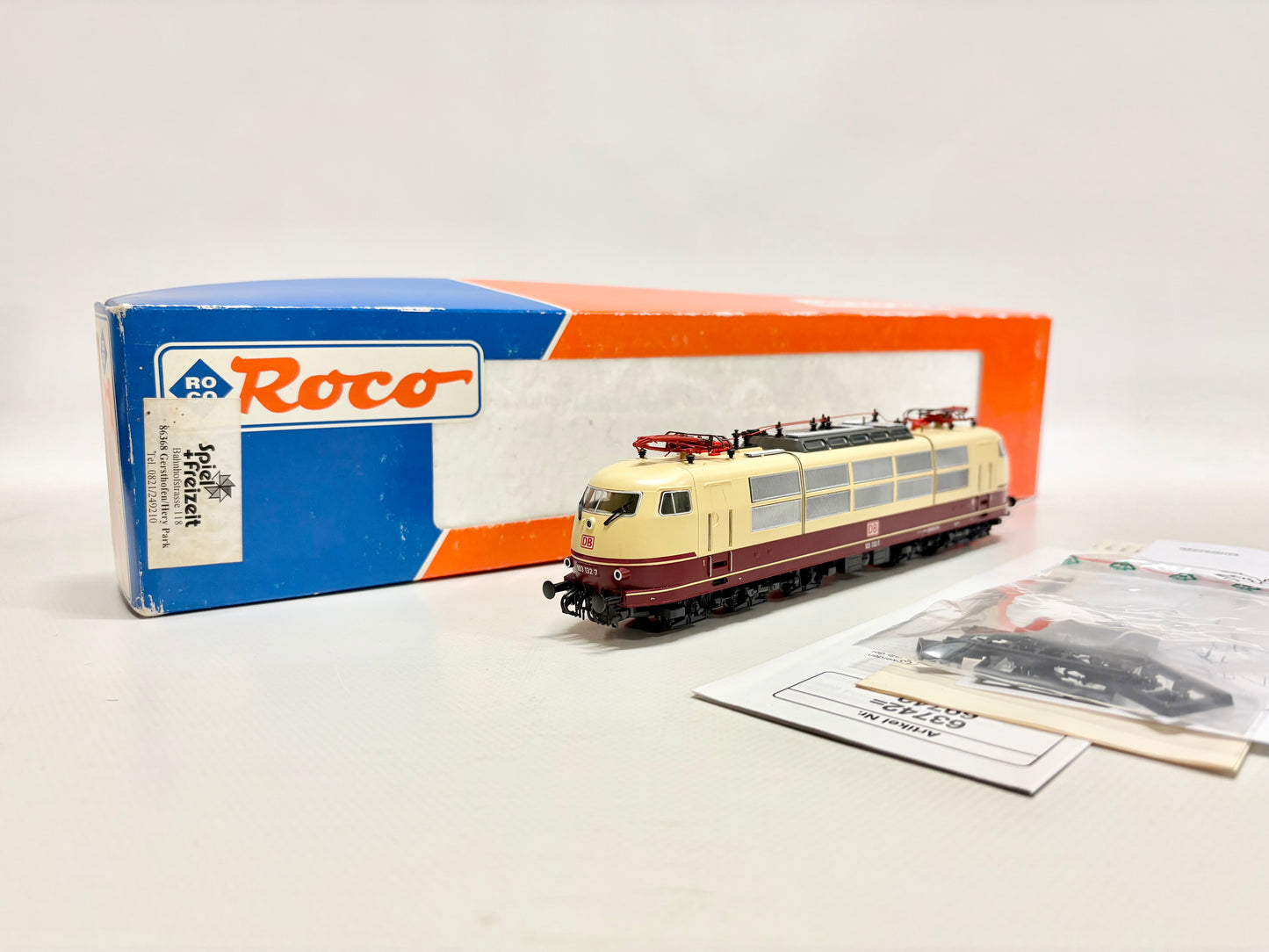 Roco 63742 DSS E-Lok Br 103 132-7 DB DC H0