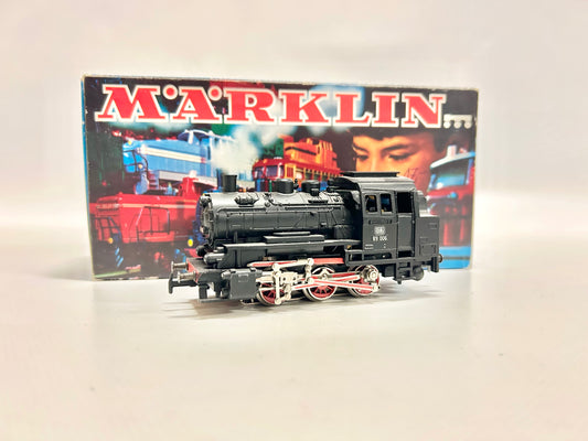 Märklin 3000 Dampflok Br 89 006 mit gesupertem Gestänge DB AC H0