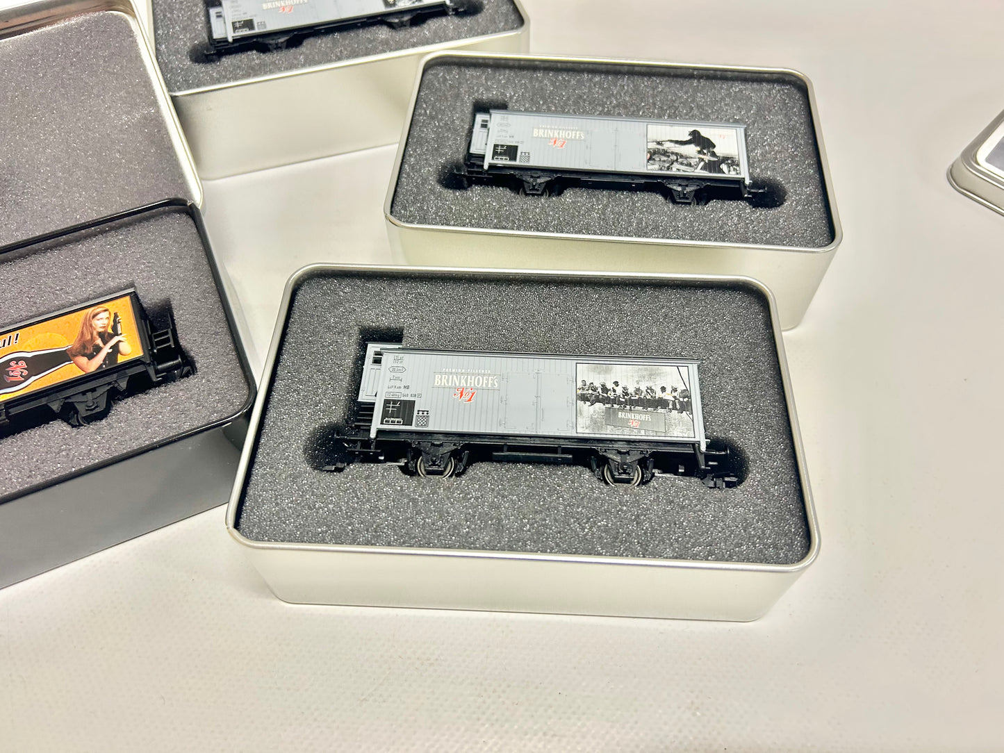 Märklin 4x Brinkhoffs Sonderwagen 94178 94177 94176 94171 Bierwagen AC H0