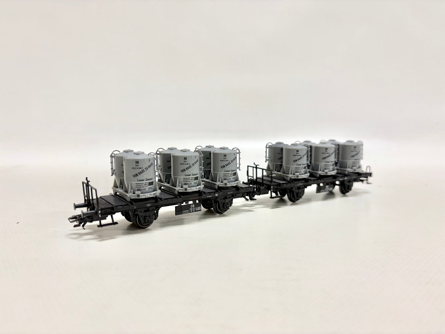 Märklin 48945 Güterwagen Behältertragwagen DB AC H0