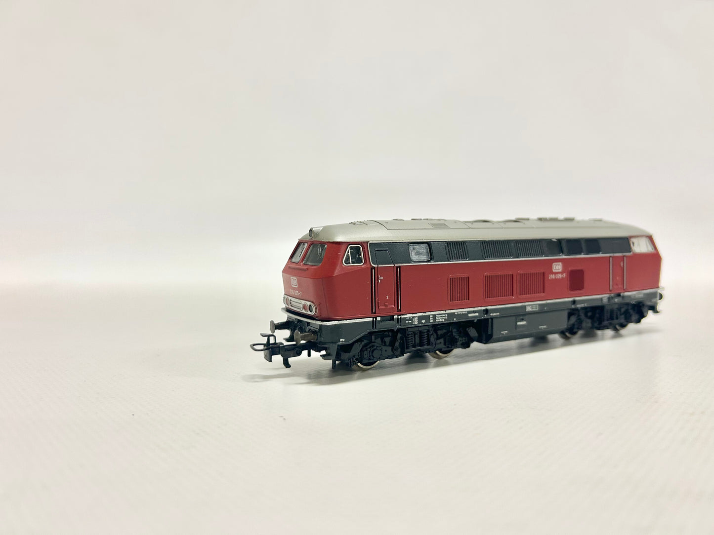Märklin 8375 HAMO Br 216 025-7 Diesellok DB DC H0