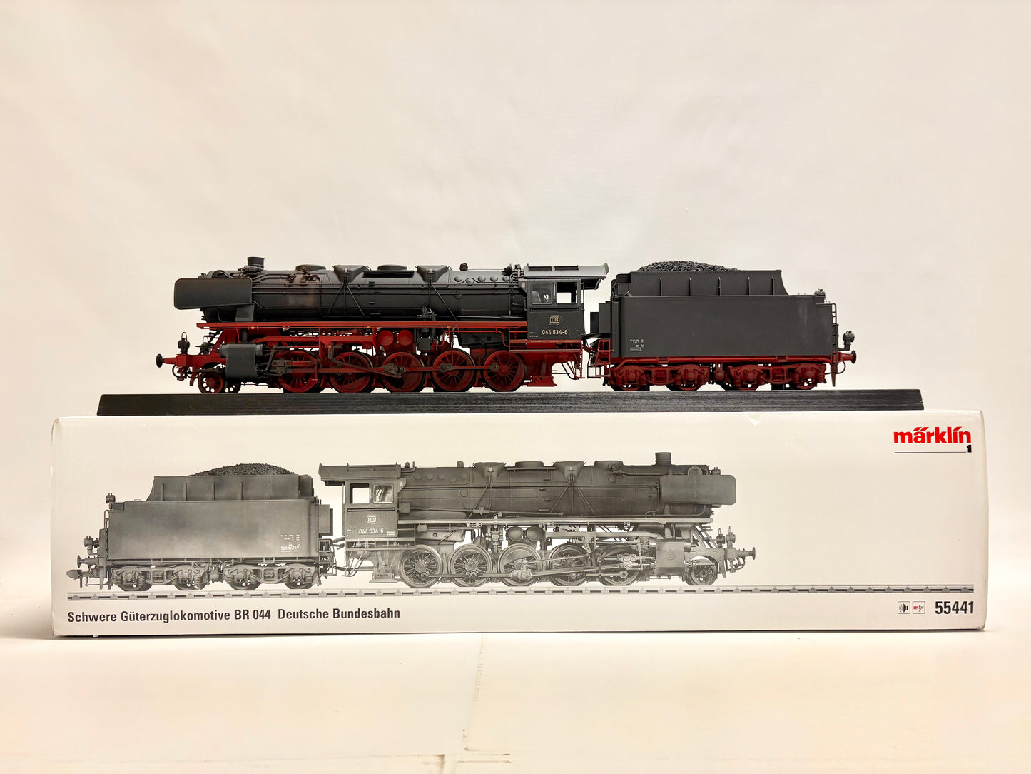 Märklin 55441 Mfx-Digital + Sound Dampflok Br 044 534-6 DB Spur 1