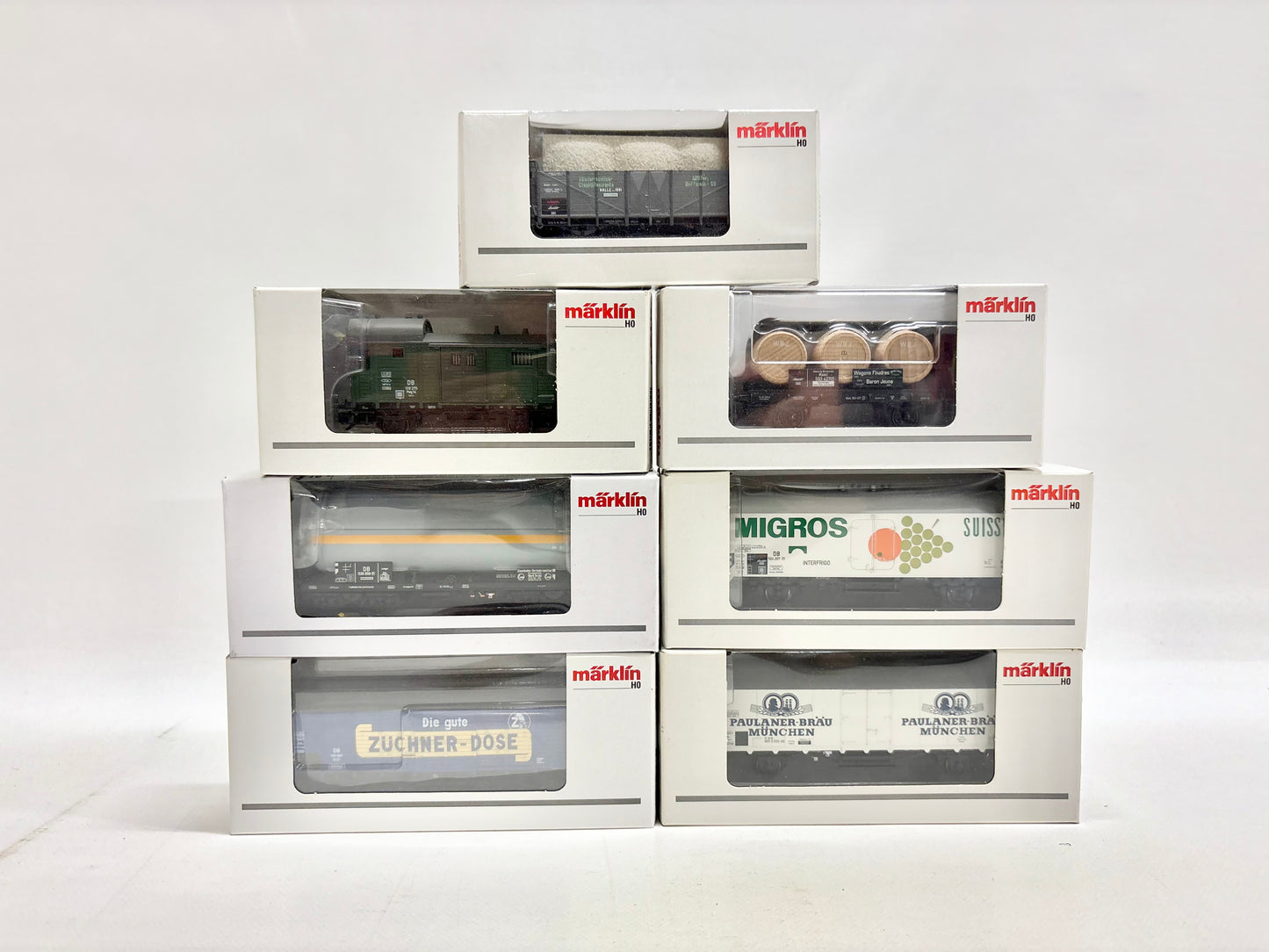 Märklin Wagen-Set 7x Insider-Wagen DB AC H0