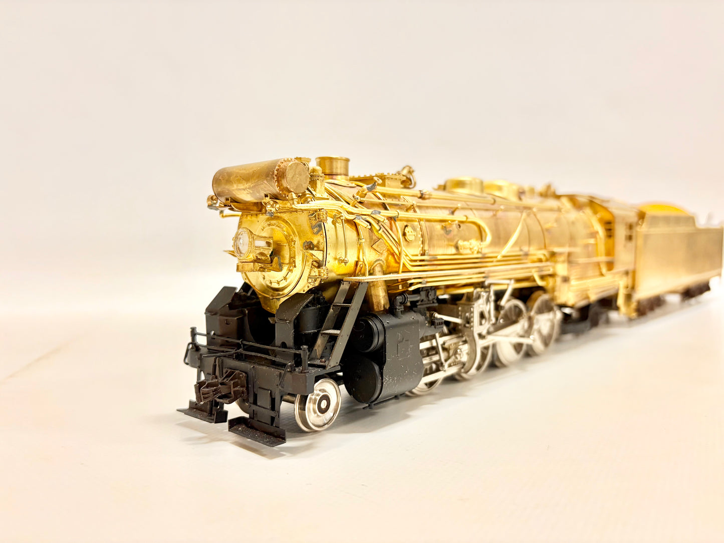 KTM US-Amerikanische Dampflok Messing Spur 0
