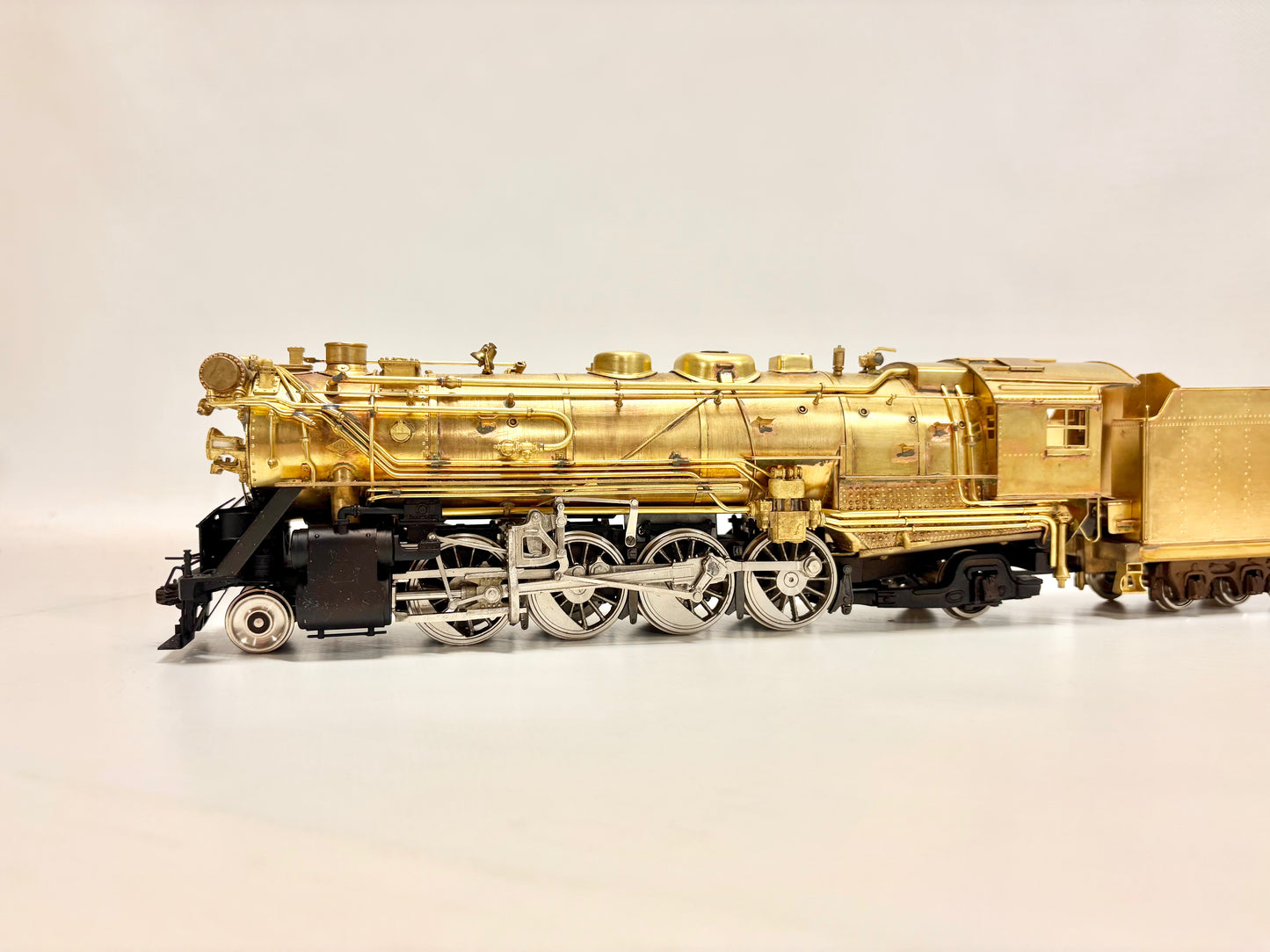 KTM US-Amerikanische Dampflok Messing Spur 0