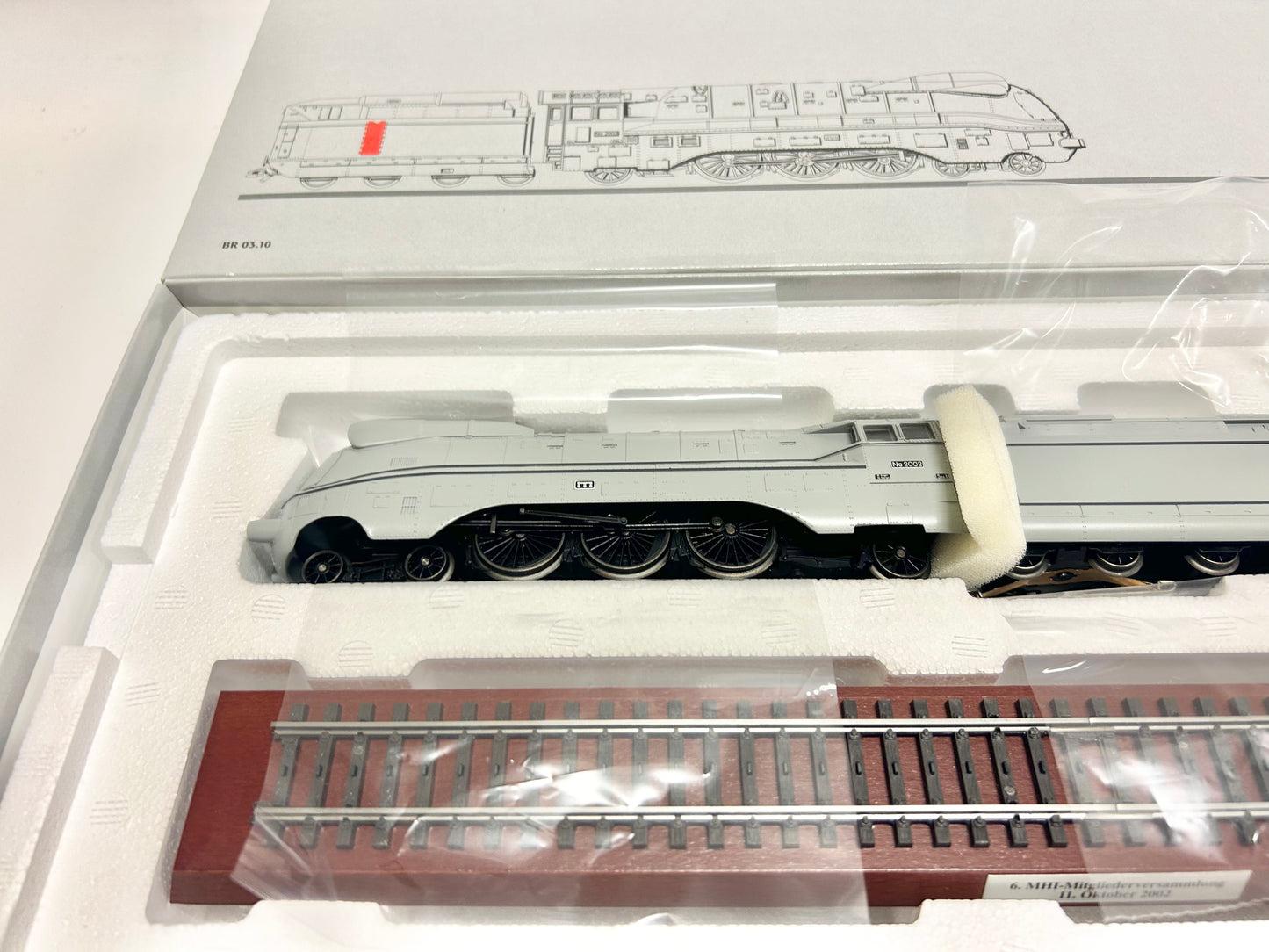 Märklin 37913 Digital MHI 2002 Br 03 streamlined steam locomotive H0 