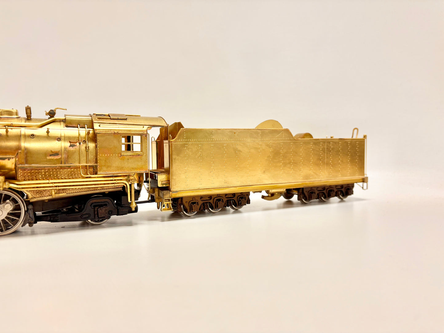 KTM US-Amerikanische Dampflok Messing Spur 0